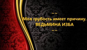 МОЯ ГРУБОСТЬ ИМЕЕТ ПРИЧИНУ...АВТОР: ИНГА ХОСРОЕВА