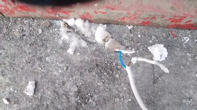 Горит провод ПНСВ 1х2.0 и ПВС 2х4 при напряжении 65 Вольт и нагрузке 40 Ампер на прогреве бетона