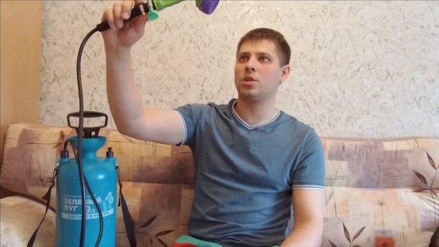 Кемпинговый душ (душ из садового опрыскивателя)