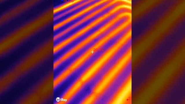 Так выглядит тёплый пол через тепловизор смотреть онлайн