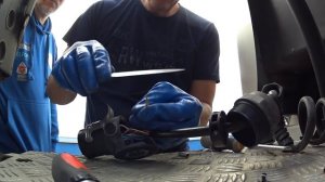 Тех  момент, ремонт соединительного кабеля, Камаз neo.mp4