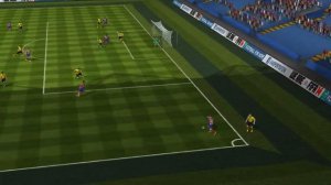 Trolling the goalkeeper on Fifa 14 Android