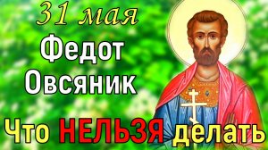 31 мая Федот Овсяник. Что МОЖНО и что НЕЛЬЗЯ делать. Традиции и приметы Федот Овсяник