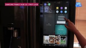 SAMSUNG 'FAMILY HUB 3.0' SMART REFRIGERATOR |  रेफ्रीजिरेटर जो है स्मार्ट और इंटेलीजेंट | Tech Tak