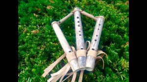 Northern Sun- Handmade Celtic Minor Triple Drone flute Original Music