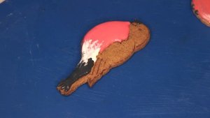 Пряничный Снегирь. Как красиво и легко расписать