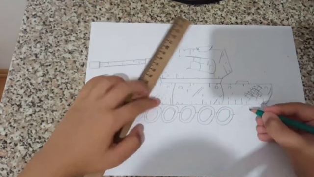 как нарисовать е-100 из мультики про танки смотреть онлайн
