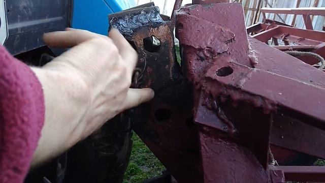 Усовершенствование навески треугольника мтз и не только. смотреть онлайн