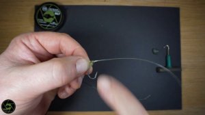 Carp Fishing Rigs - How to Tie The Hinged Stiff Rig Using the Albright Knot  -  A Carpy Connection