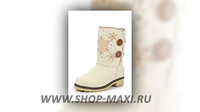 Купить белые сапоги женские Интернет магазин модной одежды смотреть онлайн