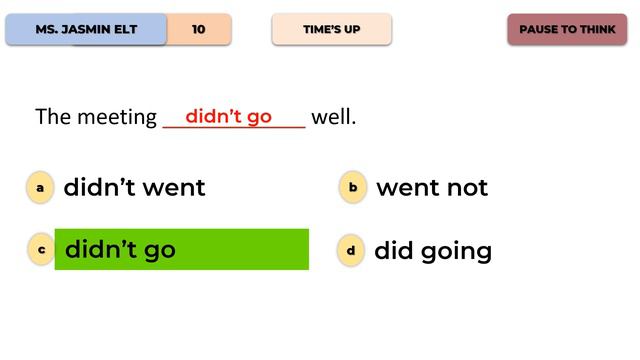A1 LEVEL PAST SIMPLE TENSE GRAMMAR TEST | İNGİLİZCE ÖĞRENİYORUM