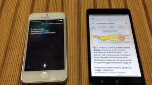 Обзор Siri vs Google Now
