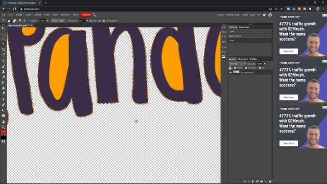 How To Make A Logo Background Transparent | No Software Required! смотреть онлайн