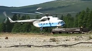 Авария вертолета МИ- 8. Жесть!