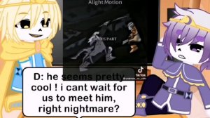 Past dreamtale react to future // short // sans aus ⭐