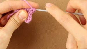 Полустолбик с накидом | Вязание крючком | Как вязать полустолбик с накидом |  Урок #5