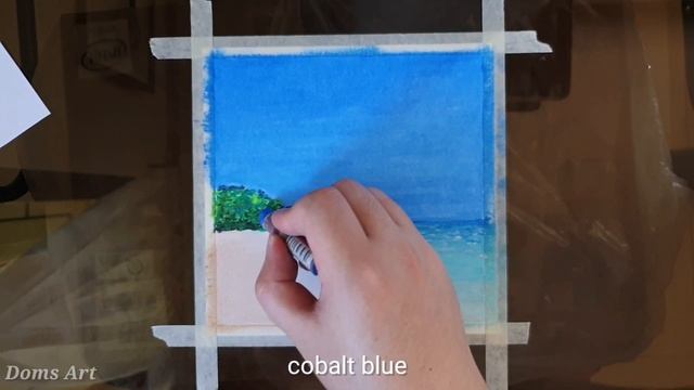 Oil Pastel Drawing for Beginners | Beautiful Beach смотреть онлайн