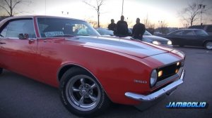 ORANGE 1968 Chevrolet Camaro 350 5.7L - V8 sound!