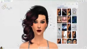 The Sims 4: Create A Sim - The Gothic Girl (Halloween Inspired)