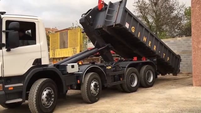 Вывоз мусора контейнер 27 м3 Москва смотреть онлайн