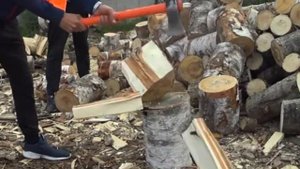 Колка Дров. Сколько можно заработать в день.