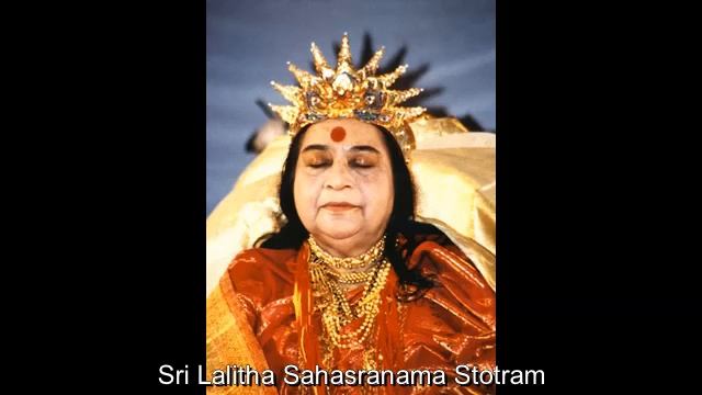 Sri Lalitha Sahasranama Stotram 27-03-2006 Sahaja Yoga смотреть онлайн