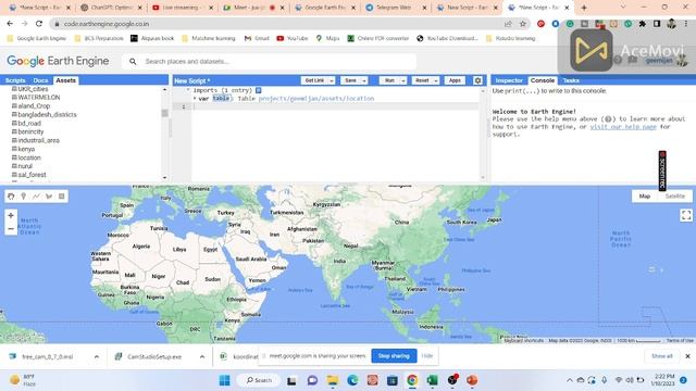 Import Latitude & Longitude Coordinates to Google Earth Engine from CSV Excel file || Earth Engine смотреть онлайн
