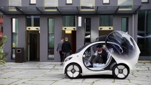 Smart Vision EQ Fortwo — концепт беспилотного электромобиля