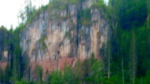 Природа Башкирии. Красота. Скалы, лес, Инзер делает резкий поворот. 14