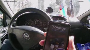 Считывание и сброс ошибок c OBD2 на Opel astra G.