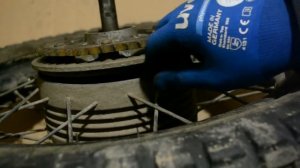 Замена ведомой звезды на мотоцикле Восход для увеличения тяги.