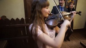 Скрипка на праздник Томск музыканты Живая музыка Томск Дуэт Твикс Екатерина и Иван Гейль