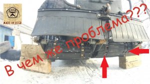 СНЕГОХОД БУРАН. Набегание гусениц на звезду.