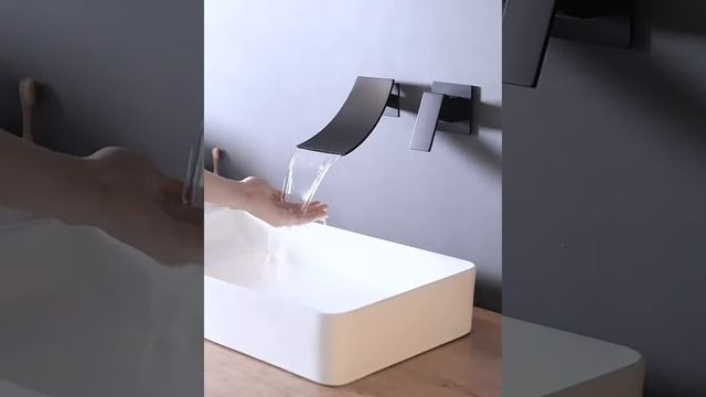 Смеситель каскадный Art Design Tente C1 черный смотреть онлайн