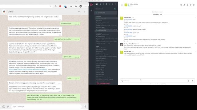 Rocket.Chat: Chatbot and LiveAgent handover смотреть онлайн