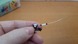 Пингвин ПЕРСИ ? из бисера/параллельное плетение/бисероплетение/фигурки из бисера/животные из бисера