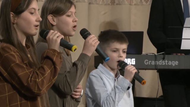 Ти понад усе - пісня дитячого музичного гурту // 12.03.2023, церква Благодать, Київ смотреть онлайн
