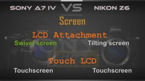 Sony A7 IV vs Nikon Z6