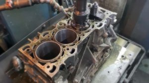 Хонинговка стенок цилиндров двигателя 2.3л бензин SEBA от Ford Mondeo