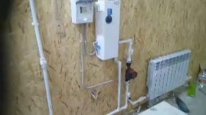 ☝Первый Запуск Отопления в гараже, краткий обзор системы!