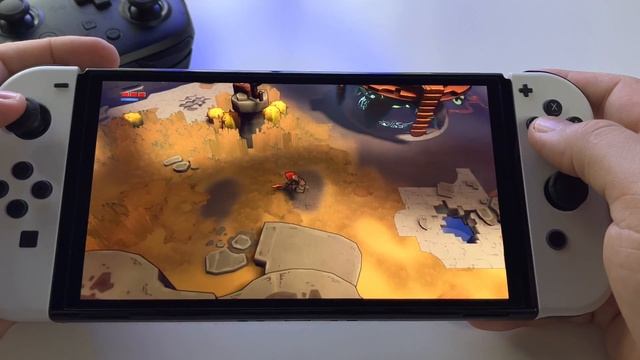 Hob: The Definitive Edition - 4 min REVIEW | Switch OLED handheld gameplay смотреть онлайн