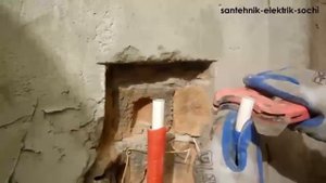 Пресс-фитинг или обжим. Монтаж водоснабжения в ванной.Сантехник в Сочи.