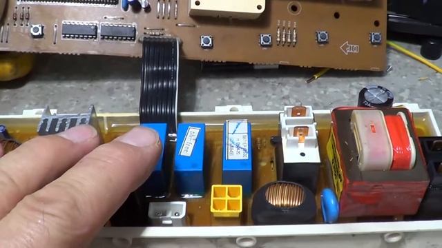 #Стиральная машина LG ремонт панели.(repair).#Ремонт платы управления стиральной машины.