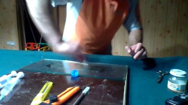 Первый опыт работы со стеклотканью и ларитом