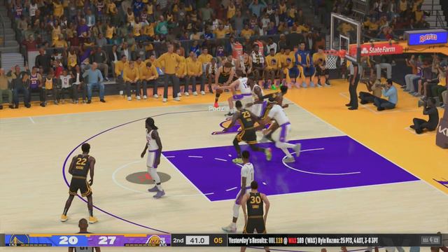 LAKERS vs WARRIORS (PS5) - NBA 2K24 [4K UHD] смотреть онлайн
