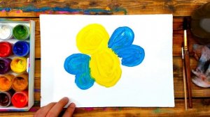 Милая ПЧЕЛКУ красками ГУАШЬ от РыбаКит