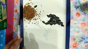 Поделка из природных материалов "Аист в гнезде"