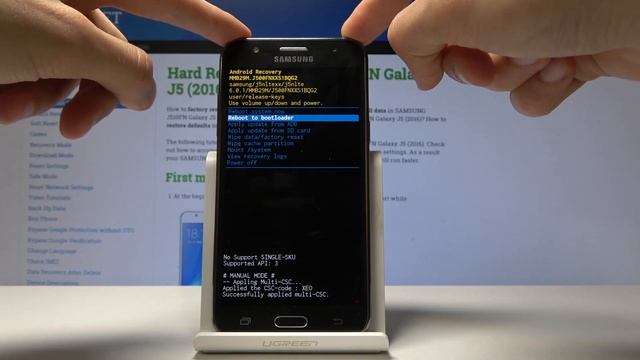 RECOVERY MODE SAMSUNG Galaxy J5 - How to Enter & Quit Recovery Menu смотреть онлайн
