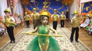 Осенний утренникСтрекоза и Муравей в старшей группе Видео Валерии Вержаковой