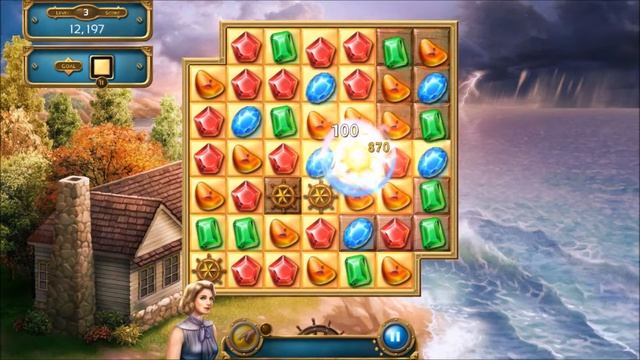 Jewel Quest - Seven Seas - Level 3 смотреть онлайн